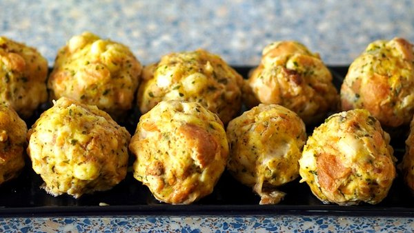 Schüssel voller Knödel