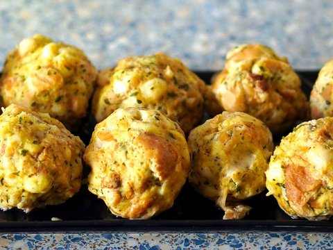 Schüssel voller Knödel